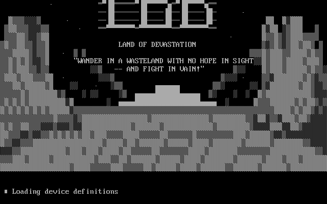 Land Of Devastation box art