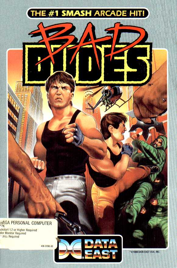 Bad Dudes box art