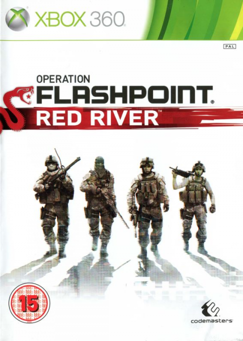 Operation Flashpoint - Red River — box-2D (UK)