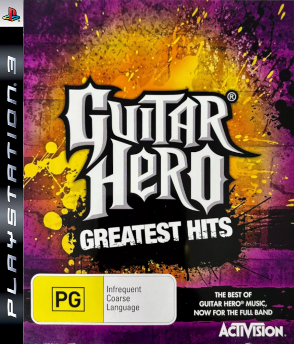 Guitar Hero - Greatest Hits — box-2D (AU)