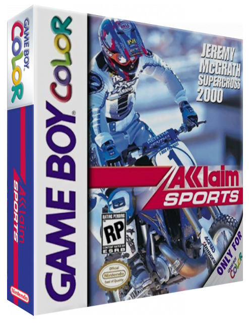 Jeremy McGrath Supercross 2000 — box-3D (US)