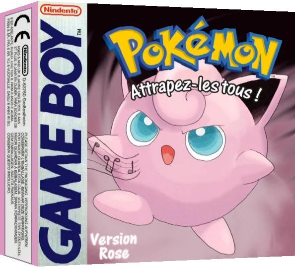 Pokémon - Pink Version — box-3D (FR)