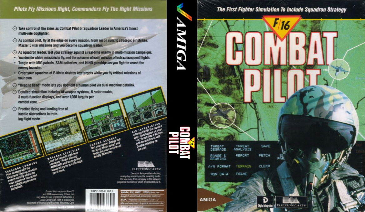 F-16 Combat Pilot — box-texture (US)