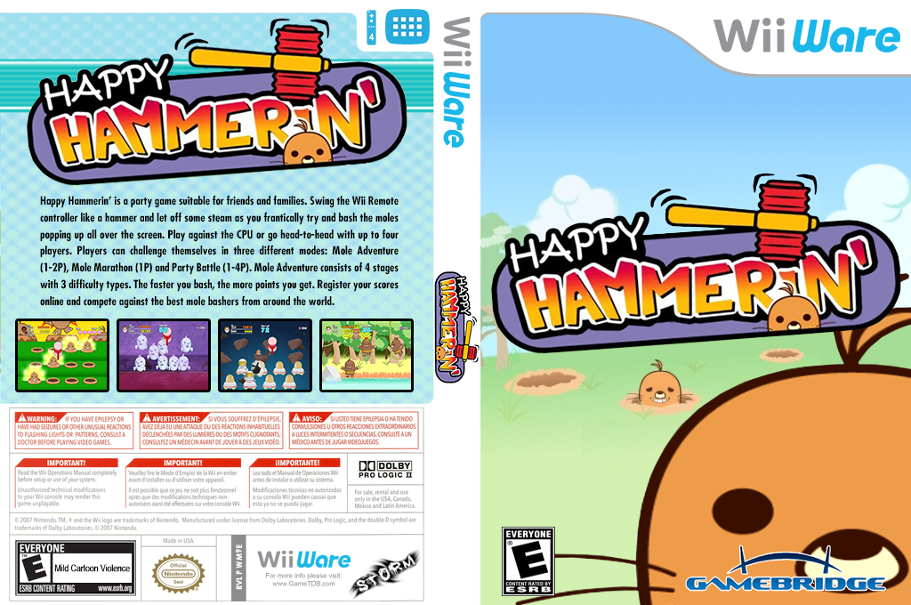 Happy Hammerin' — box-texture (US)