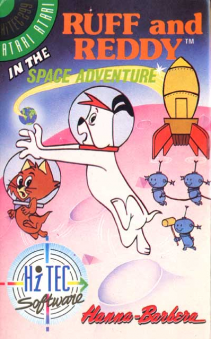 Ruff and Reddy in the Space Adventure box art
