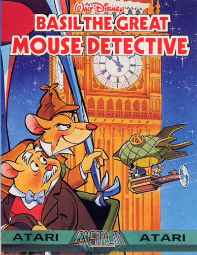 Basil The Great Mouse Detective box art