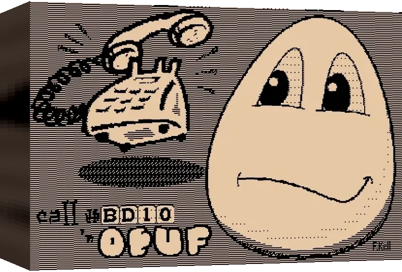 Call Bd10 'n'oeuf — box-3D (WOR)