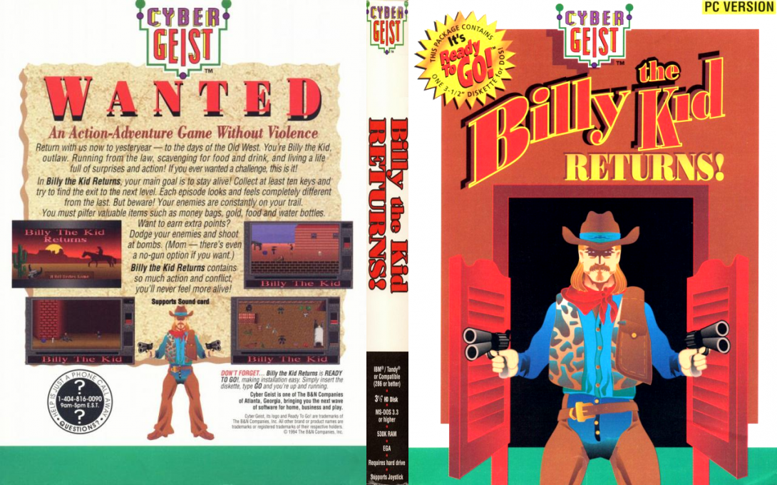 Billy The Kid Returns — box-texture (US)