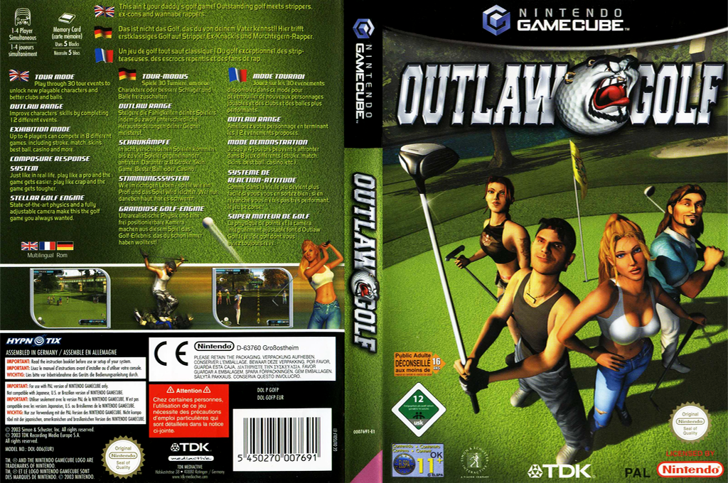 Outlaw Golf — box-texture (EU)