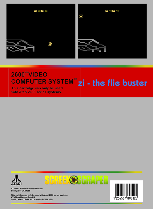 Zi - The Flie Buster — box-2D-back (SS)