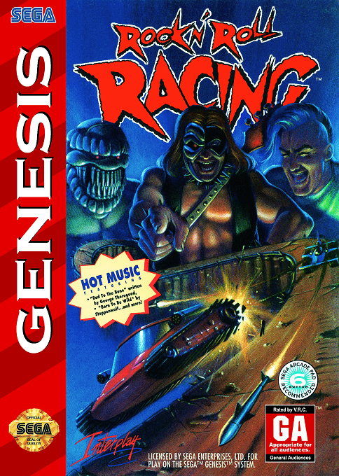 Rock N' Roll Racing box art