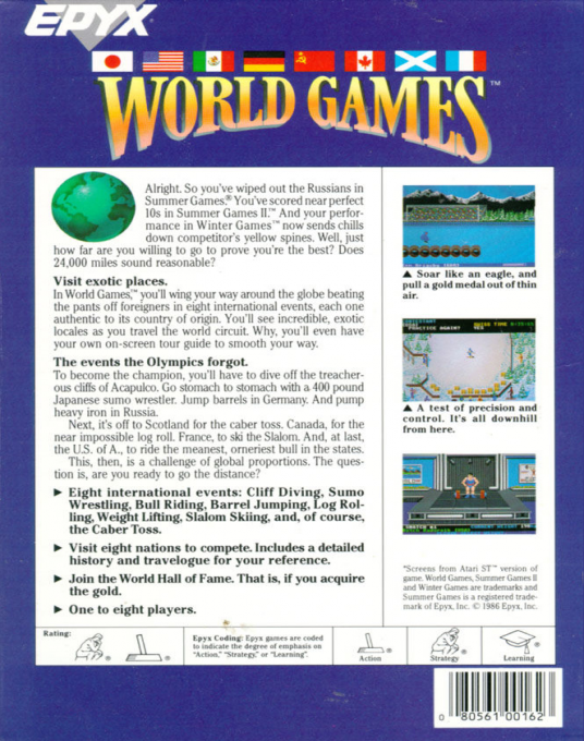World Games — box-2D-back (US)