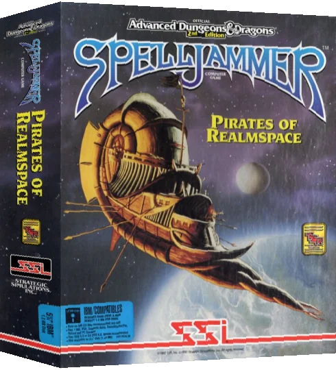 Spelljammer - Pirates Of Realmspace — box-3D (US)