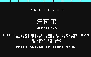 SFI Wrestling — sstitle (WOR)