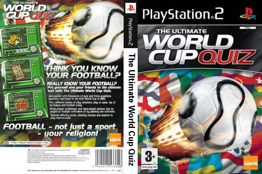 Ultimate World Cup Quiz, The — box-texture (EU)