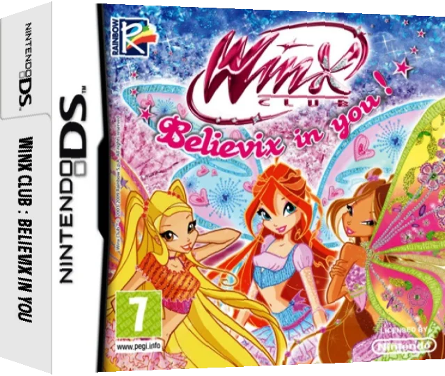 Winx Club - Believix in You! — box-3D (EU)