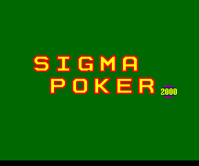 Sigma Poker 2000 — sstitle (WOR)