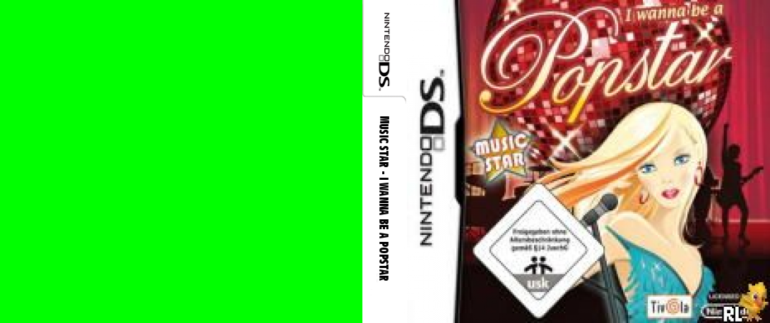 Music Star - I Wanna Be A Popstar — box-texture (EU)