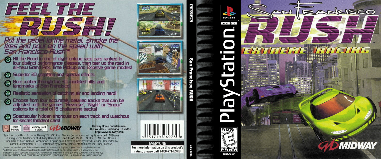 San Francisco Rush — box-texture (US)