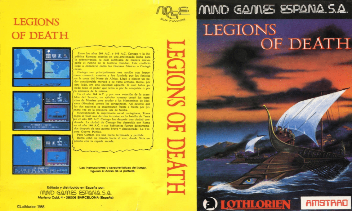 Legions Of Death — box-texture (SP)