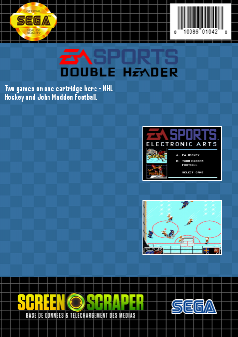 Ea Sports Double Header — box-2D-back (SS)