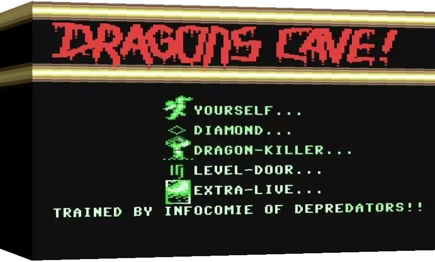 Dragons Cave — box-3D (WOR)