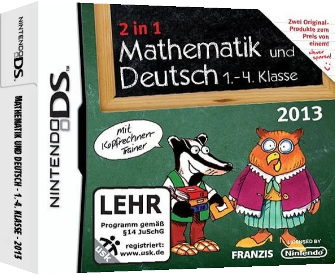 Mathematik und Deutsch 1.-4. Klasse 2013 — box-3D (DE)