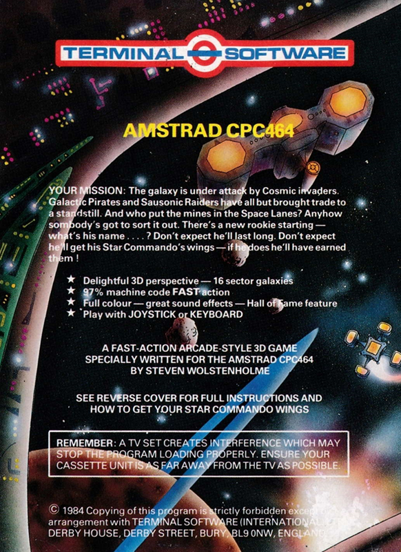 Star Commando — box-2D-back (EU)
