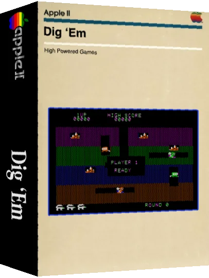 Dig 'em — box-3D (US)