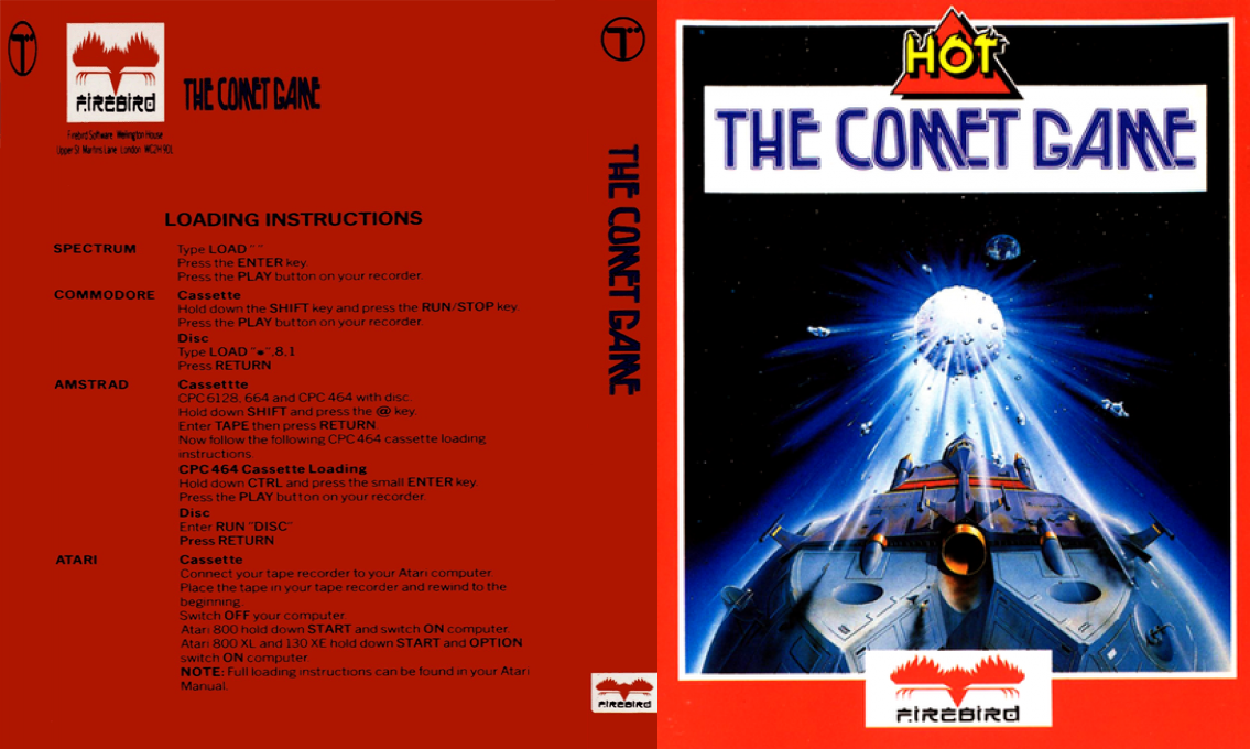 Comet Game, The — box-texture (EU)