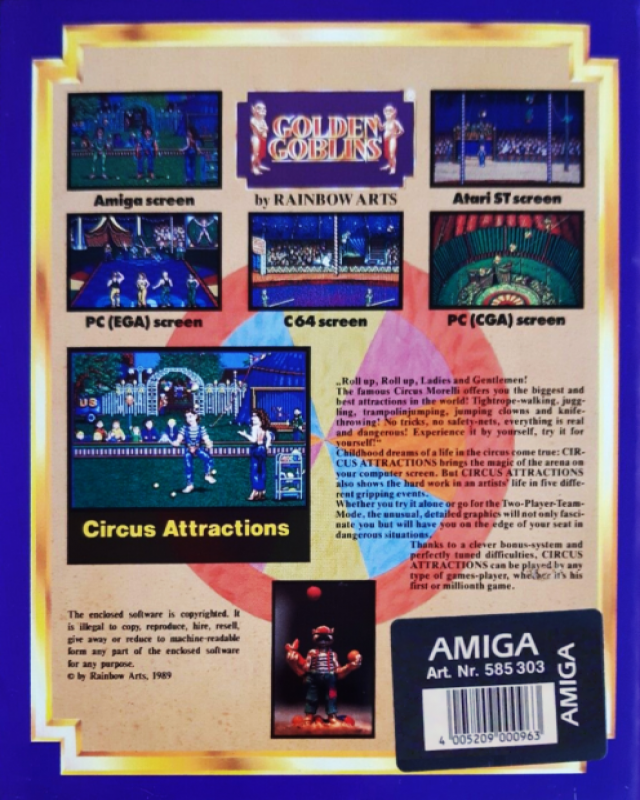 Circus Attractions — box-2D-back (EU)