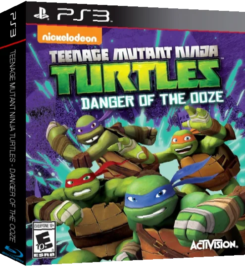 Nickelodeon Teenage Mutant Ninja Turtles - Danger of the Ooze — box-3D (US)