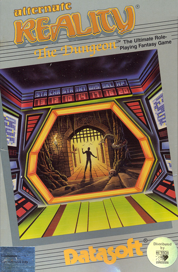 Alternate Reality II - The Dungeon — box-2D (US)