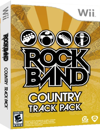 Rock Band - Country Track Pack — box-3D (US)