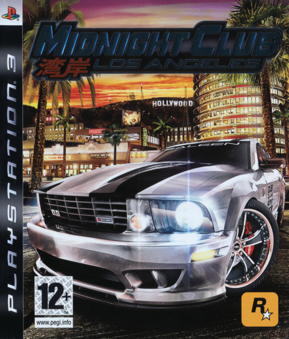 Midnight Club - Los Angeles — box-2D (RU)