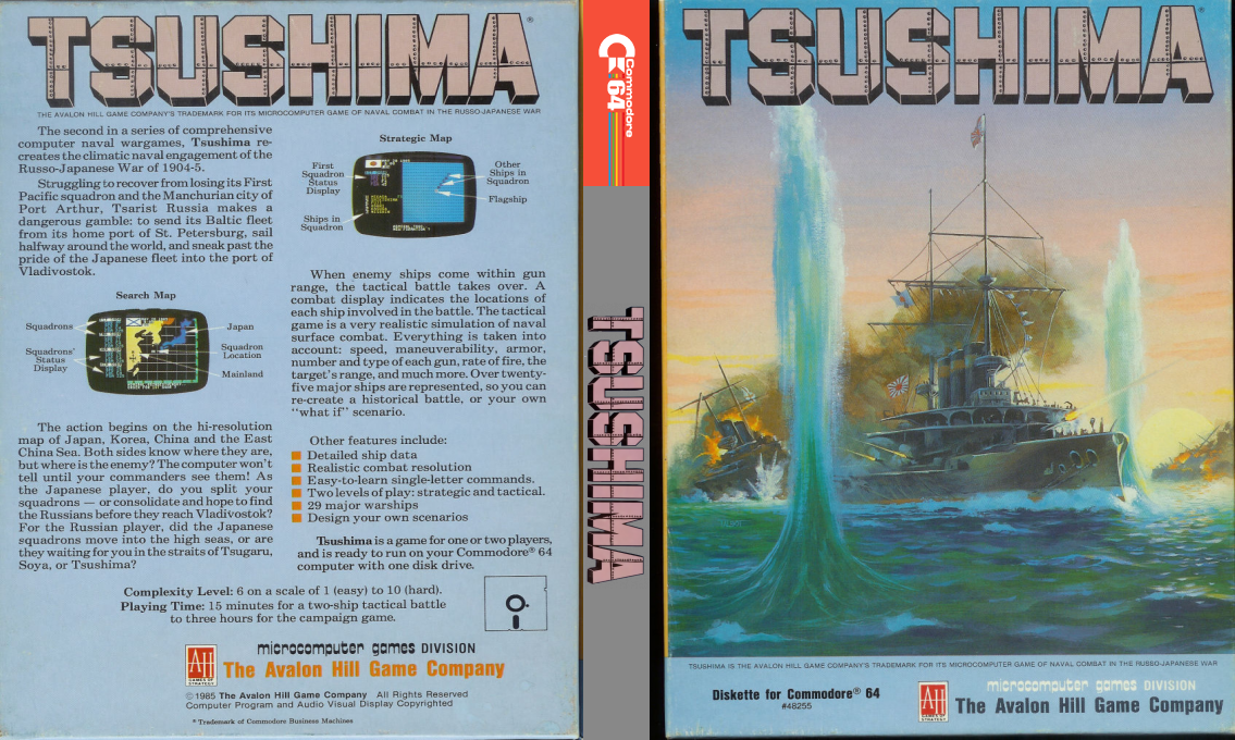 Naval Battle of Tsushima — box-texture (US)