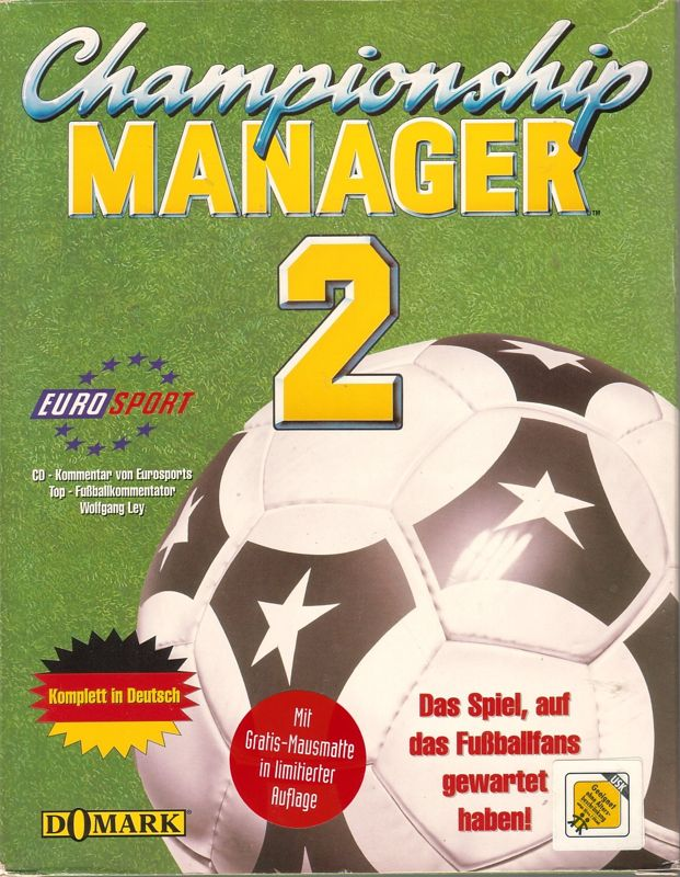 Championship Manager 2 — box-2D (DE)