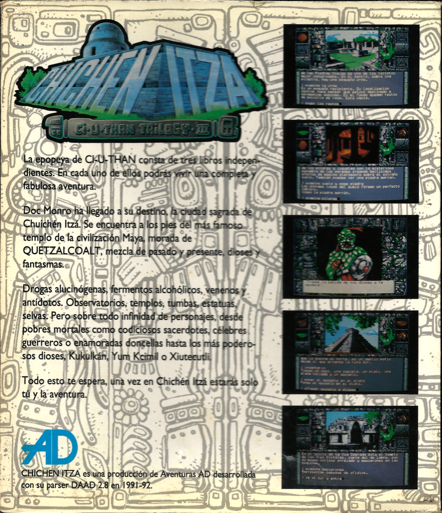 Chichen Itza — box-2D-back (SP)