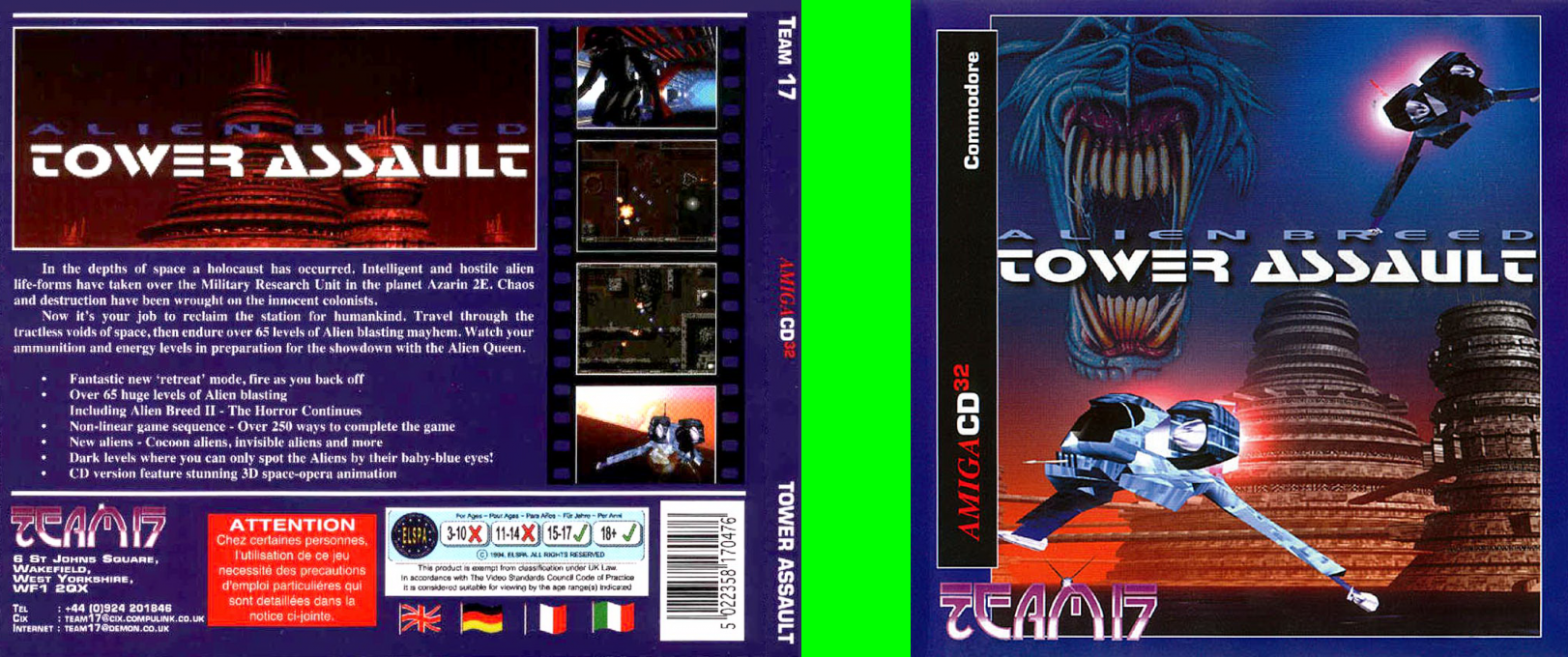 Alien Breed - Tower Assault — box-texture (EU)