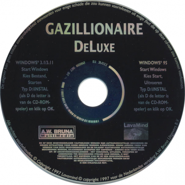 Gazillionaire Deluxe — support-texture (CUS)