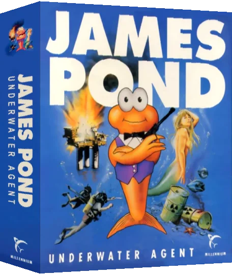 James Pond - Underwater Agent — box-3D (EU)
