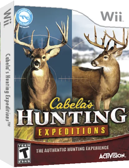 Cabela's Hunting Expeditions — box-3D (US)