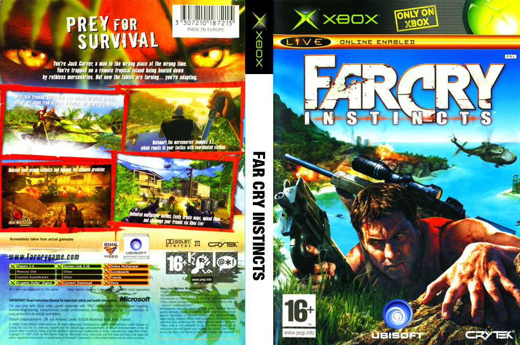 Far Cry Instincts — box-texture (EU)