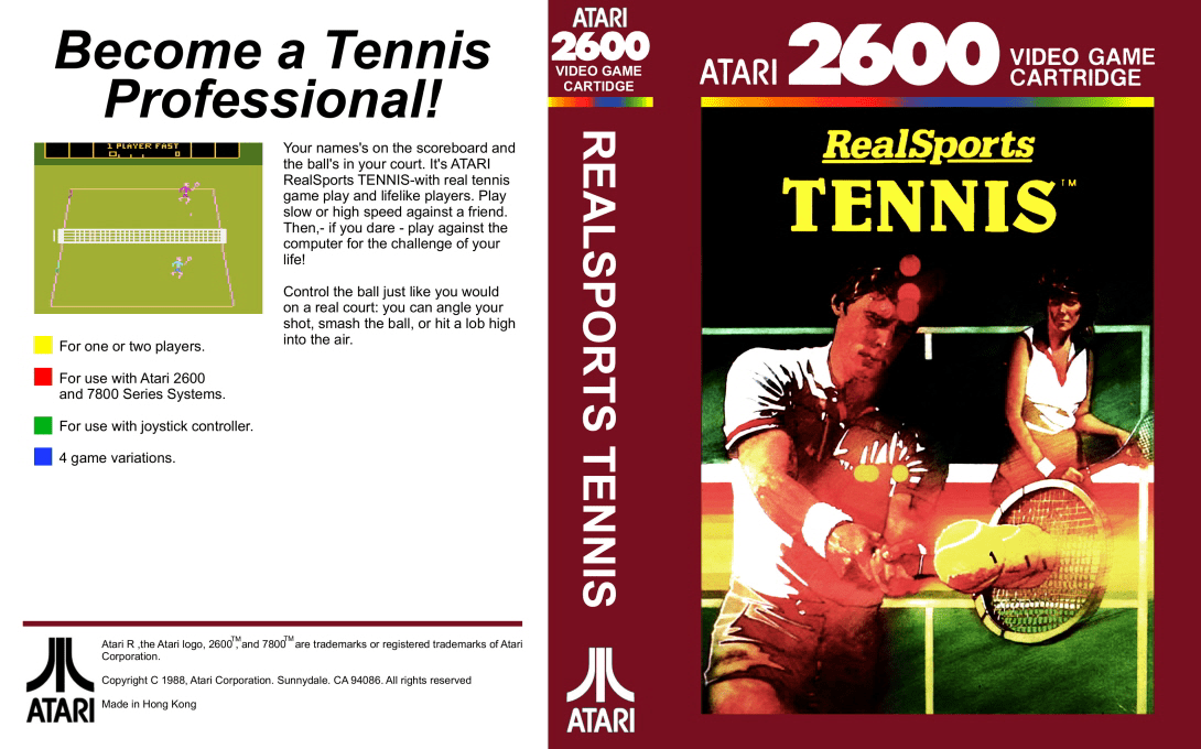 Realsports Tennis — box-texture (US)