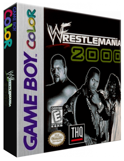 WWF WrestleMania 2000 — box-3D (US)