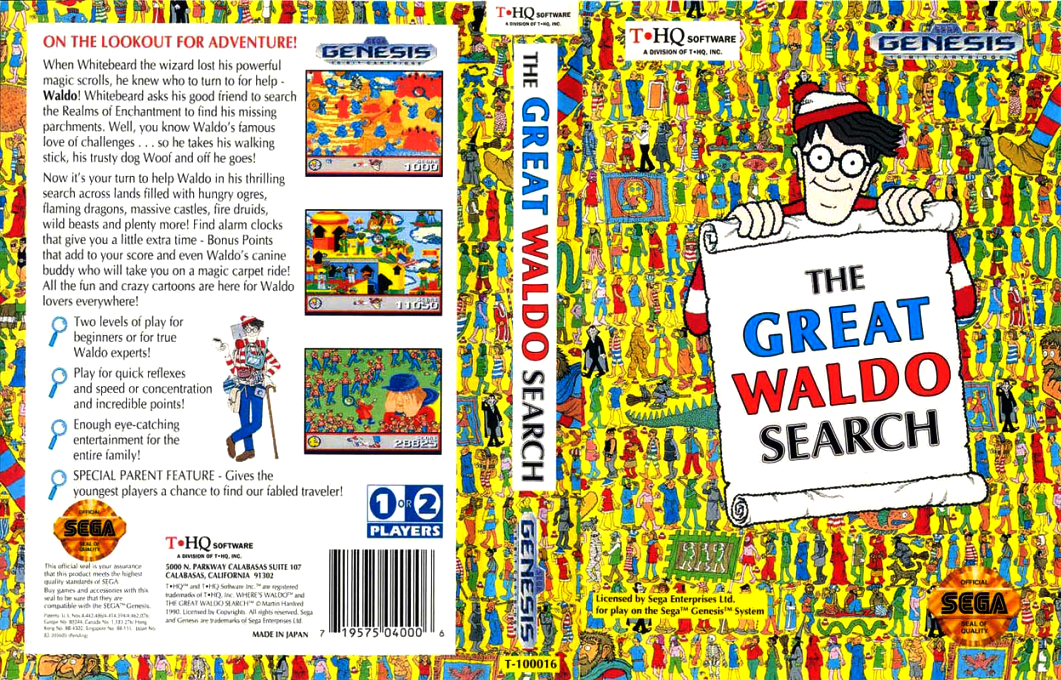 Great Waldo Search, The — box-texture (US)