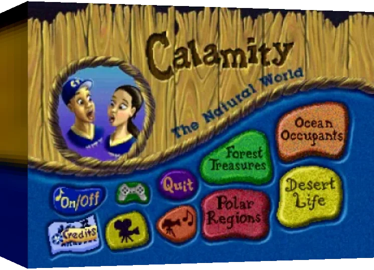 ZZZ(notgame):Lightspan - Calamity 1 - The Natural World — box-3D (US)