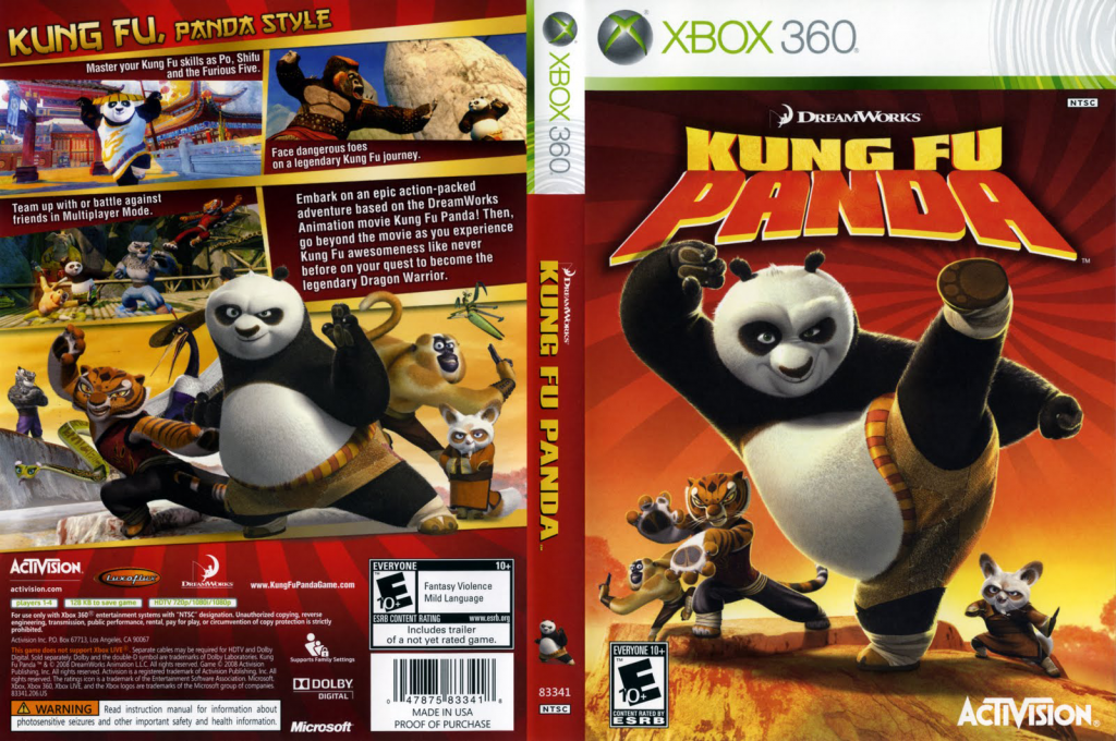 DreamWorks Kung Fu Panda — box-texture (US)