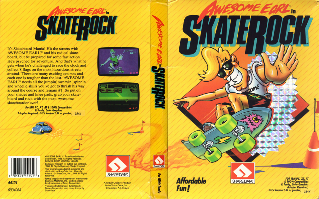 Awesome Earl In Skaterock — box-texture (US)