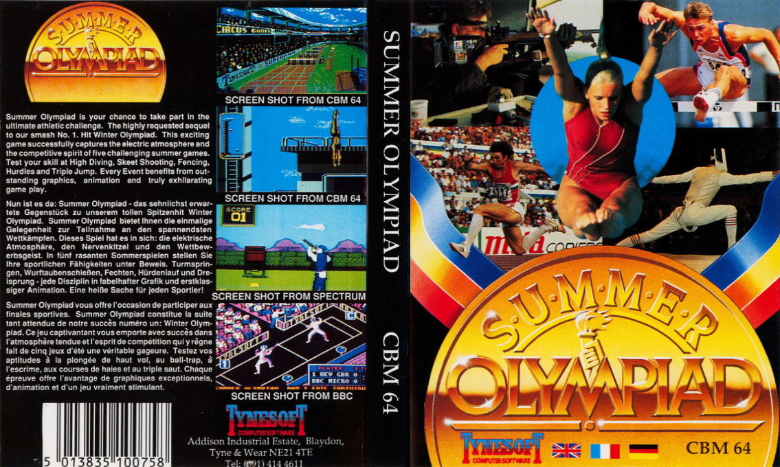 Summer Olympiad — box-texture (EU)